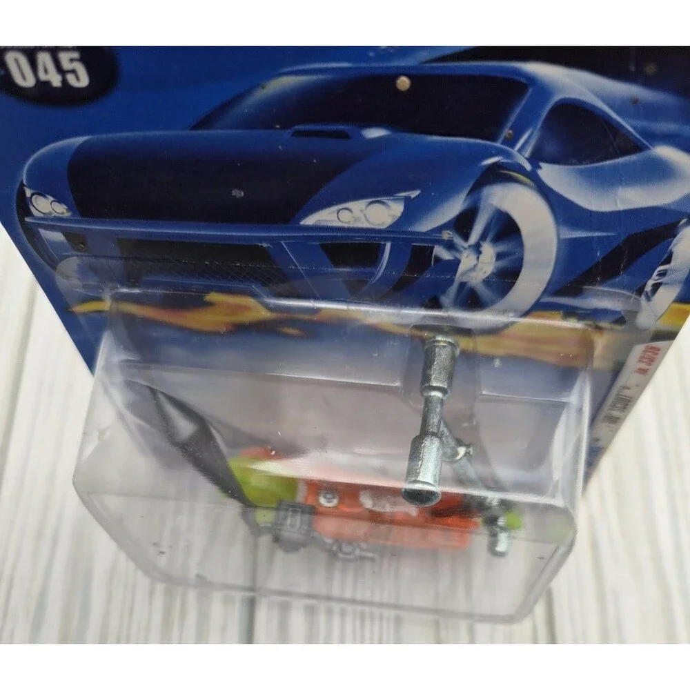 Hot Wheels 2001 First Editions Mo Scoot & Deora 122 Mattel Diecast Cars Set NIP